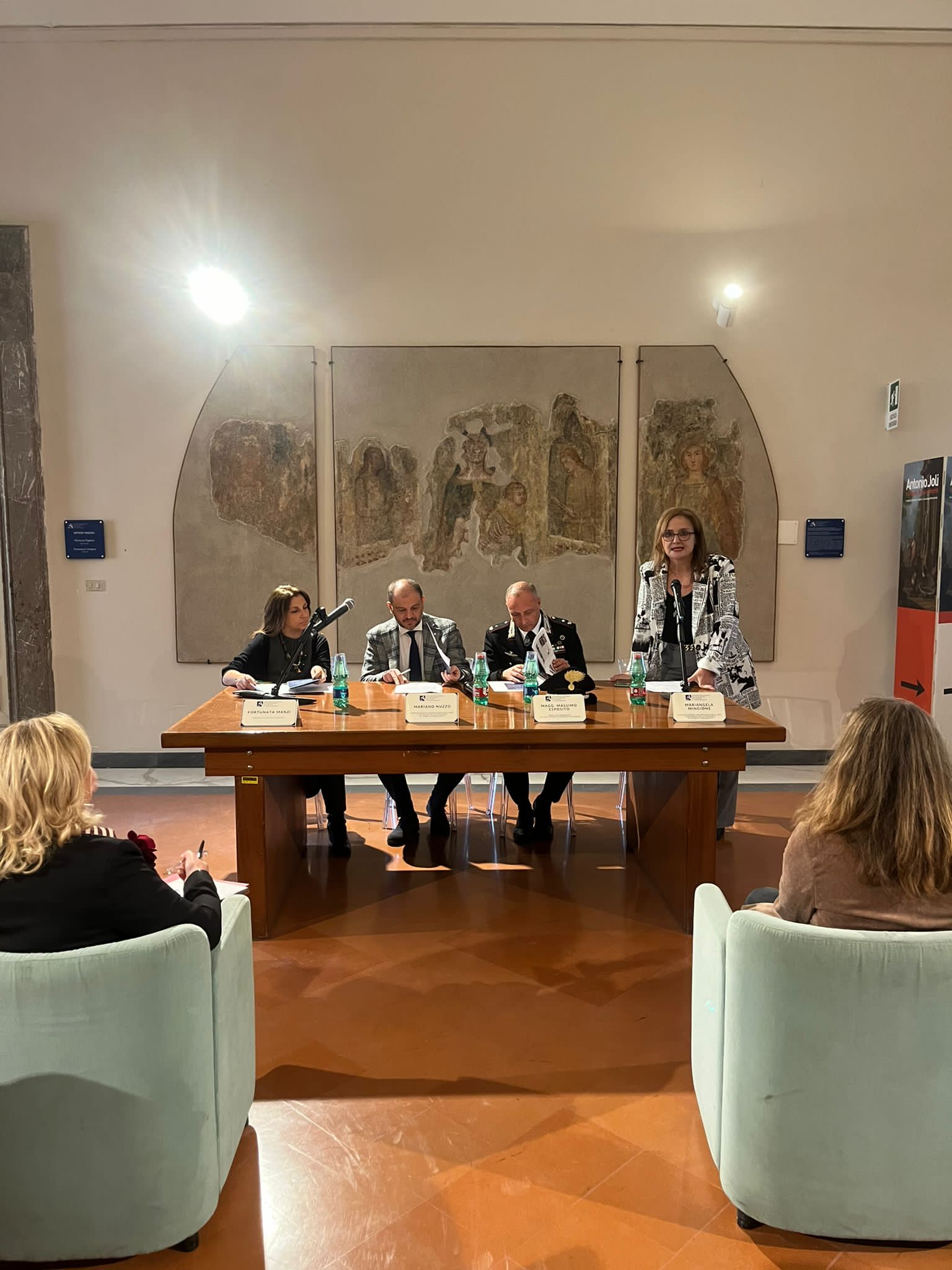 La Soprintendenza Abap di Caserta e Benevento aderisce alla Giornata contro la violenza sulle donne con un protocollo e un progetto di educazione alla legalità